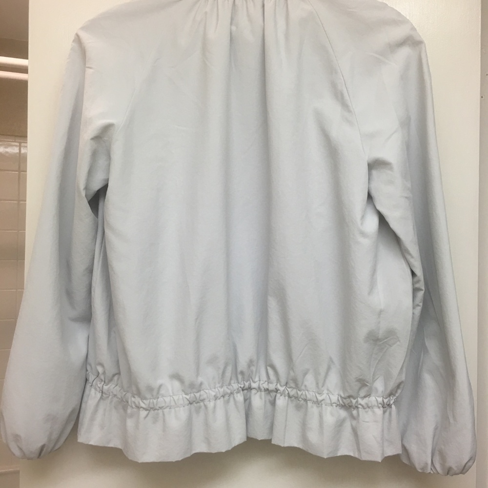 Zara basic outerwear light blue bomber - Picture 6 of 6